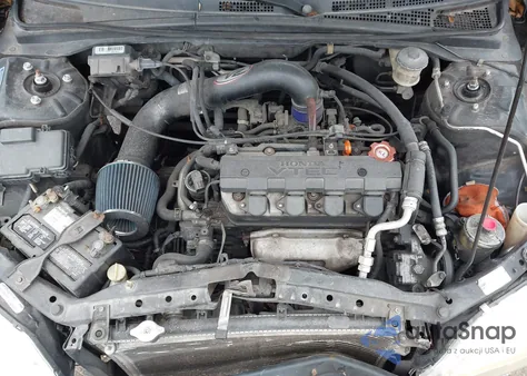 2003 Honda Civic Lx из США, поврежденный, VIN 1HGEM225X3L070897